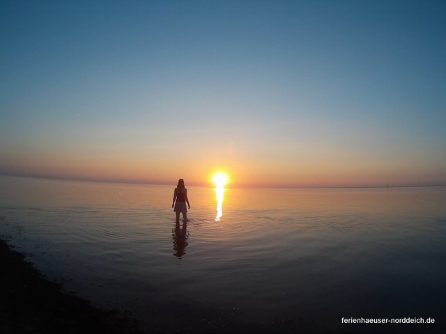 norddeich sonnenuntergang